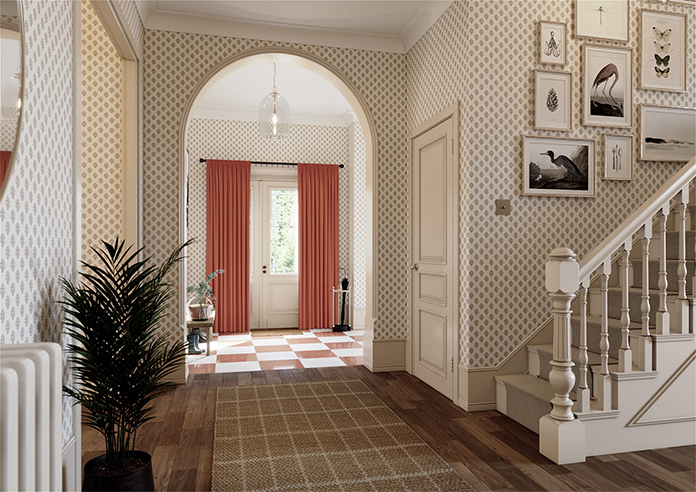 Devonshire, Terracotta - Made to Measure Curtains - Image 7